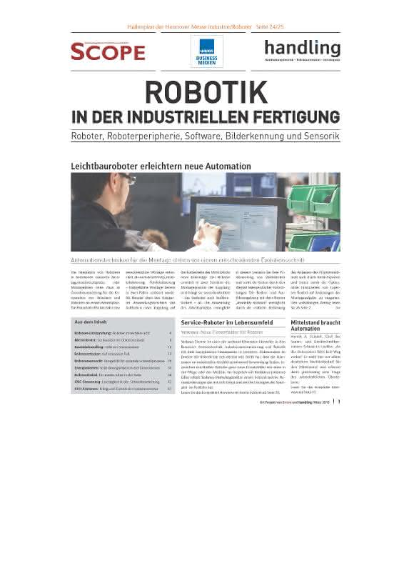 Sonderpublikation Robotik Sonderpublikation Robotik