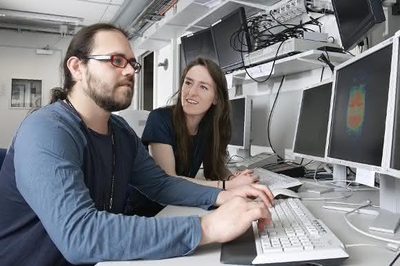 Strahllinienwissenschaftler an der SLS