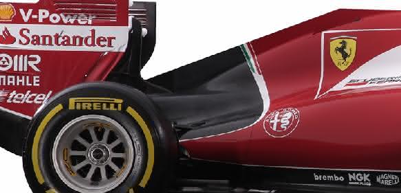 Ferrari F15-T mit SKF Lagersätzen