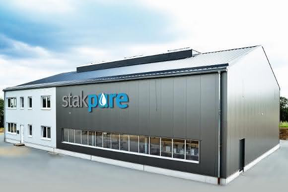 Firmengebäude der Firma stakpure