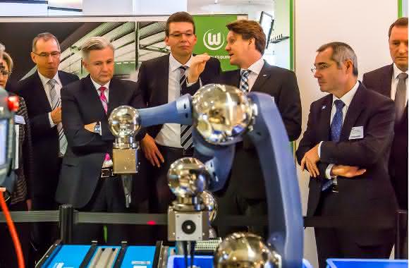 Schunk zeigt Leichtbaurm