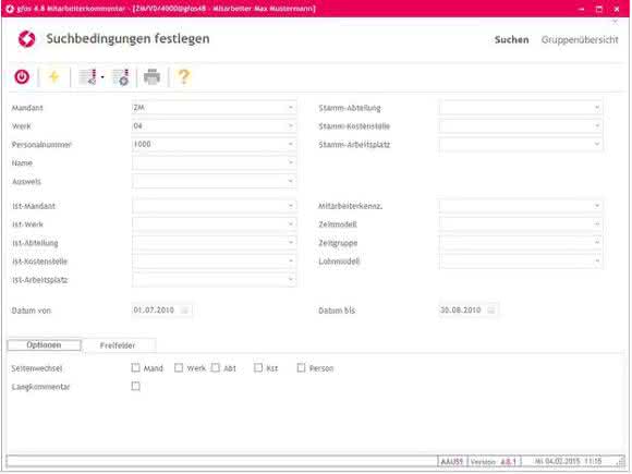 MES-Software: Neues Release Gfos 4.8 MES-Software: Neues Release Gfos 4.8