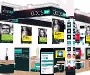 Abas Sofware zeigt ERP-Systeme Abas Messestand