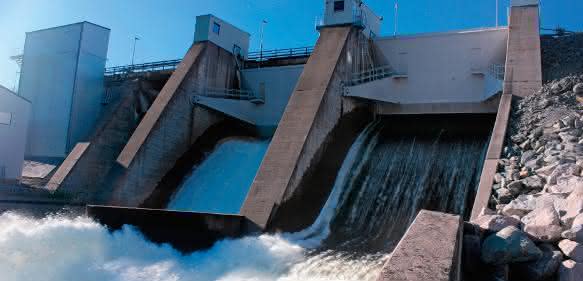 Wasserkraftwerk Grytfors mit Aggregaten von Bosch Rexroth