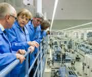 Bundeskanzlerin Angela Merkel bei Siemens in Amberg Bundeskanzlerin Angela Merkel bei Siemens in Amberg