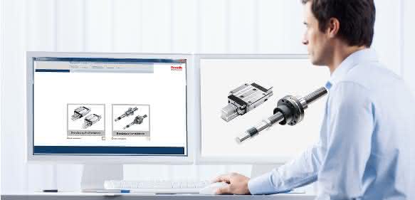 Schienenführungen und Gewindetriebe dimensionieren: Anwenden, auslegen – alles automatisch