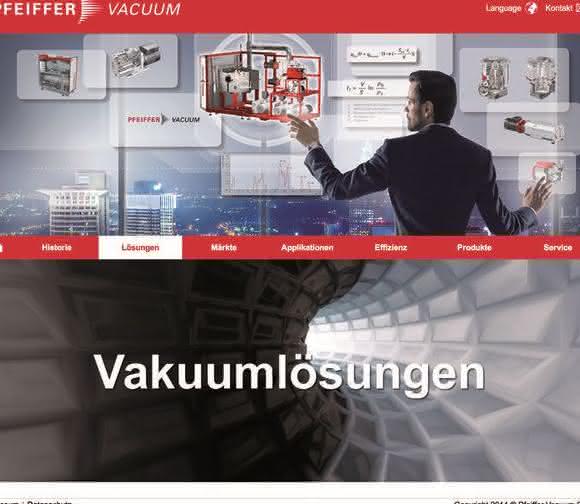 Neue Vakuumlösungs-Website von Pfeiffer Vacuum:  http://www.pfeiffer-vacuum-solutions.de/de/