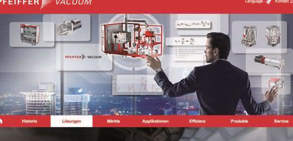 Neue Vakuumlösungs-Website von Pfeiffer Vacuum:  http://www.pfeiffer-vacuum-solutions.de/de/