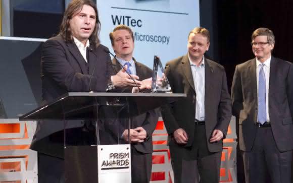 Photonics Prism Award: RISE-Mikroskopie Photonics Prism Award: WITec Mikroskopie gewinnt Preis