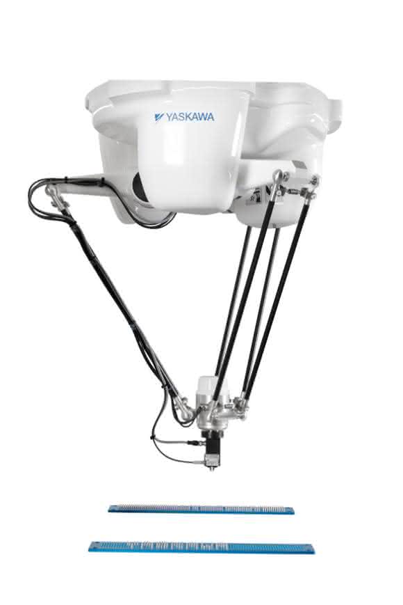 Yaskawa bereitet Gemüse-Sticks auf der Anuga vor: Roboter in der Küchenbrigade