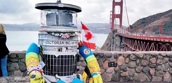 Der trampende Roboter bereist Deutschland: Hitchbot ist on Tour