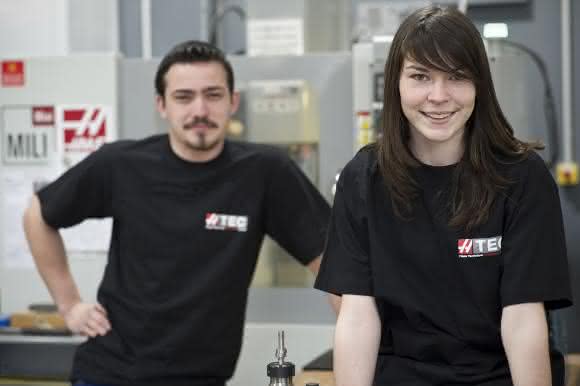 Auszubildende im HTEC