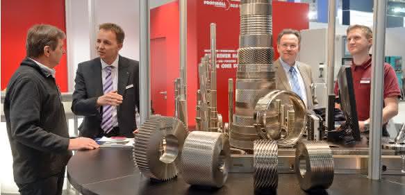 Messestand auf der Intec Messestand auf der Intec