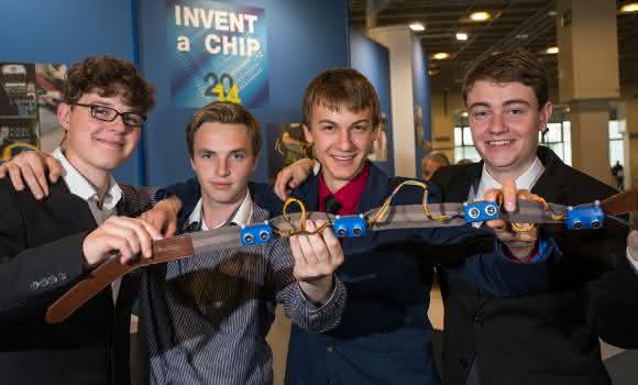 Die Sieger des Wettbewerbs Invent a Chip 2014
