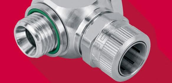 Messinganschlüsse der Ganzmetallsteckverschraubungen Liquidline von Eisele