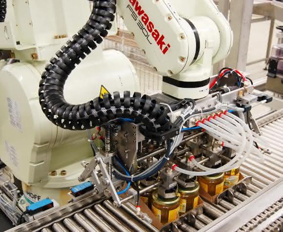 Die Chinesen greifen zu den Robotern: Verdoppelung bis 2017