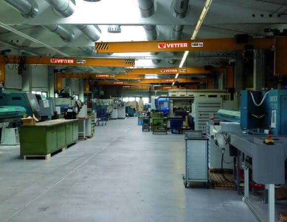 Wandschwenkkrane von VETTER Krantechnik