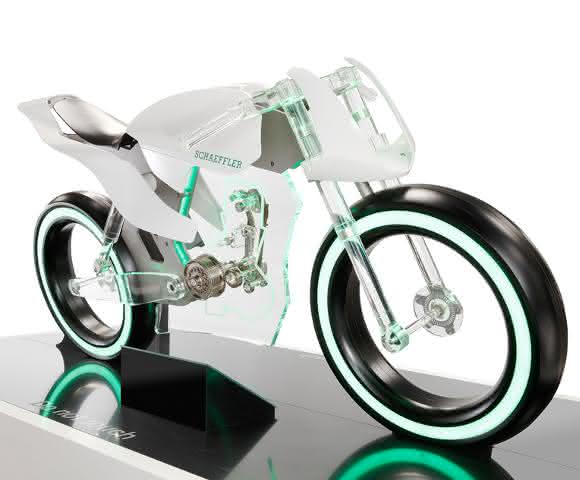 Konzeptmotorrad für kleine bis mittlere Leistungsklassen Konzeptmotorrad von Schaeffler