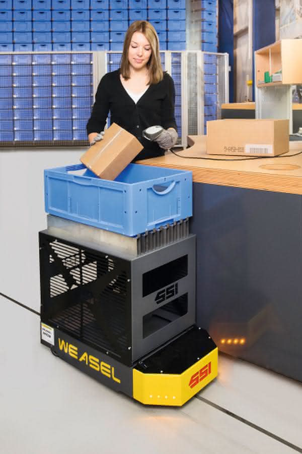 Das fahrerlose Transportsystem Weasel