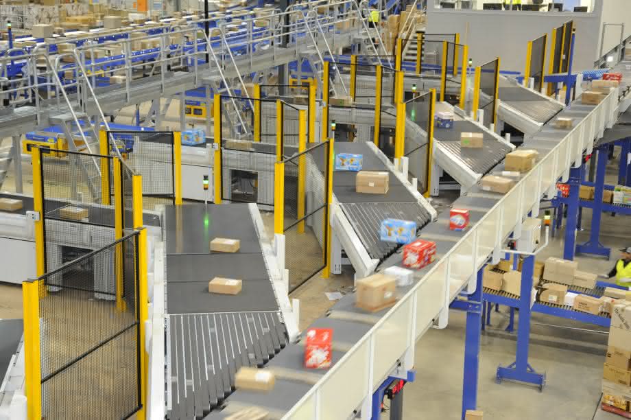 Cross Belt Sorter von Dematic