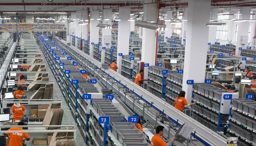 Kommissionier- und Versandtechnik von TGW TGW rüstet Miet-Distributionszentrum in China aus: Neue Ideen braucht das Land