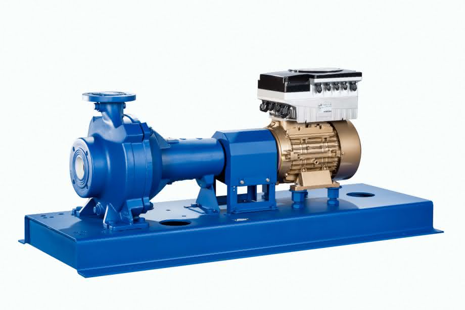 Abwasserpumpe der Baureihe Sewatec mit SuPremE-Motor Abwasserpumpe der Baureihe Sewatec mit SuPremE-Motor