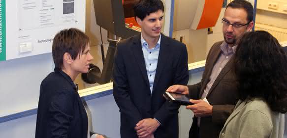 Photonik live erleben: im neuen Photoniklabor von Fraunhofer UMSICHT.