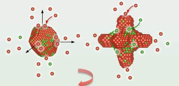 Das Rätsel des Wachstumsmechanismus von Platonischen Katalysatoren ist gelüftet