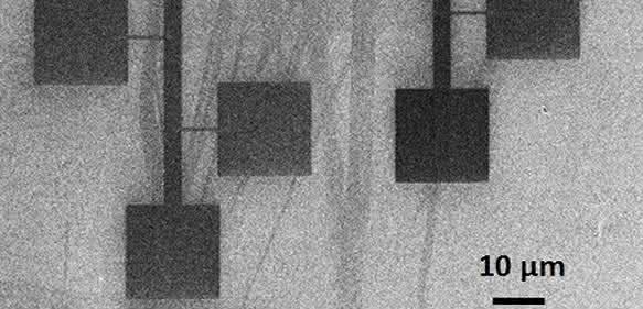 „Four Probe" Messstrukturen