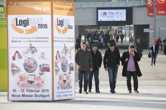 Ausstellerzahl und Fläche wachsen zweistellig: Logimat 2015 erstmals in sieben Messehallen Ausstellerzahl und Fläche wachsen zweistellig: Logimat 2015 erstmals in sieben Messehallen