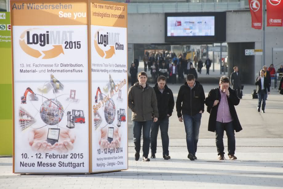 Ausstellerzahl und Fläche wachsen zweistellig: Logimat 2015 erstmals in sieben Messehallen Ausstellerzahl und Fläche wachsen zweistellig: Logimat 2015 erstmals in sieben Messehallen