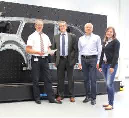 Günther Fisser, Stephan Sauthoff, Lutz Kathmann und Kathleen Vieroth Günther Fisser, Stephan Sauthoff, Lutz Kathmann und Kathleen Vieroth