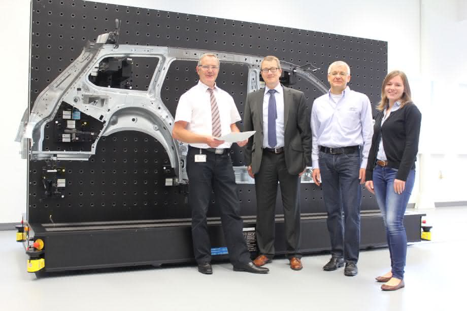 Günther Fisser, Stephan Sauthoff, Lutz Kathmann und Kathleen Vieroth