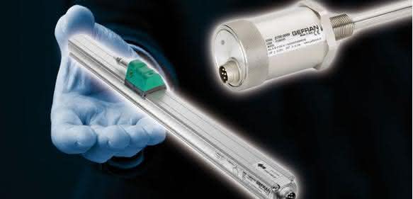 Magnetostriktive Wegaufnehmer von Gefran Magnetostriktive Wegaufnehmer von Gefran
