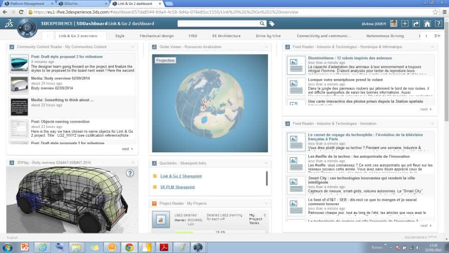 3DEXPERIENCE Plattform 3DEXPERIENCE Plattform