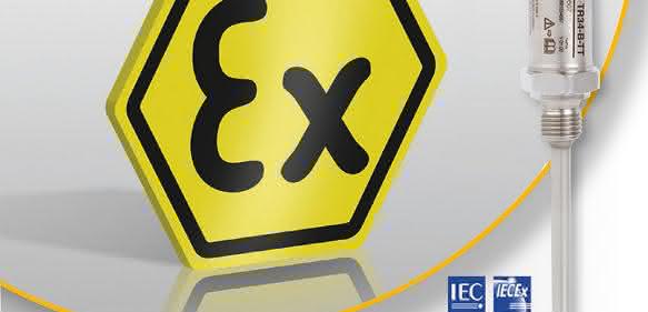 Miniatur-Widerstandsthermometer: Mit ATEX- und IECEx-Zulassung