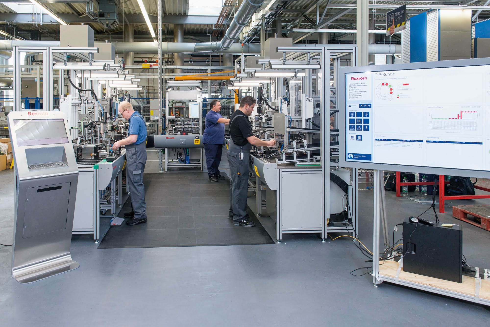 Bosch Rexroth und Industrie 4.0 in der Praxis: Ein Preis für die Ventilmontage