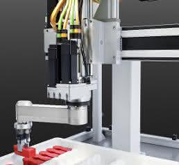 Schwenkarmmodul rotaryArm Auch in der Montage: Die Größe zählt: Linearpositionierung ist wirtschaftlich