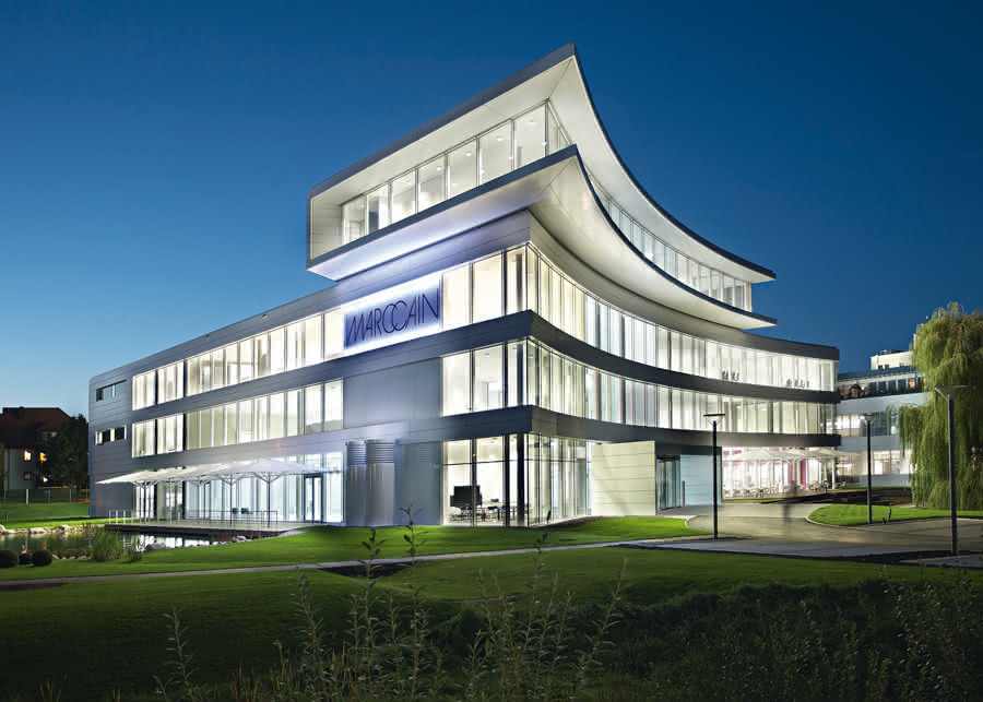 Logistikcenter, wie auf dem Laufsteg: Designlösung für Marc Cain