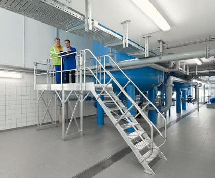 Im Baukastensystem: Laufsteganlagen individuell zusammenstellen