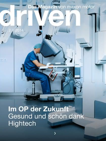 Driven Magazin von Maxon Motor