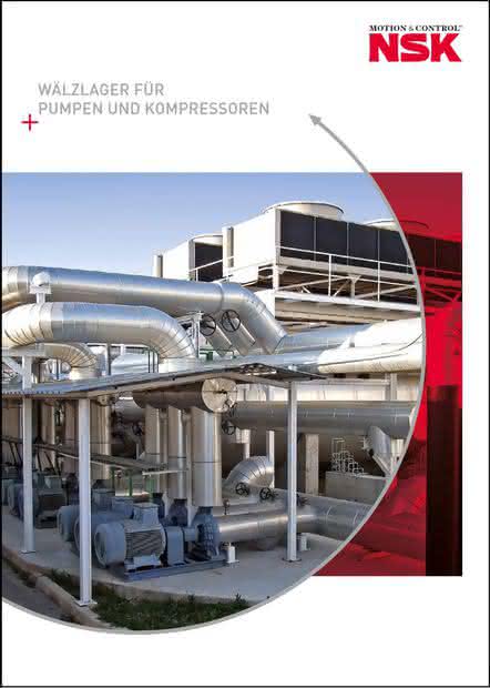 Leitfaden „Wälzlager für Pumpen und Kompressoren“ von NSK