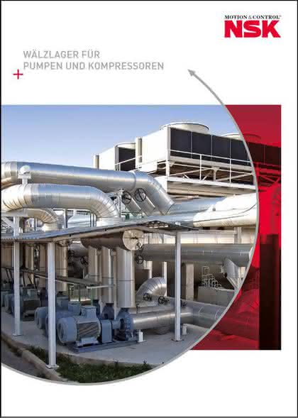 Leitfaden „Wälzlager für Pumpen und Kompressoren“ von NSK