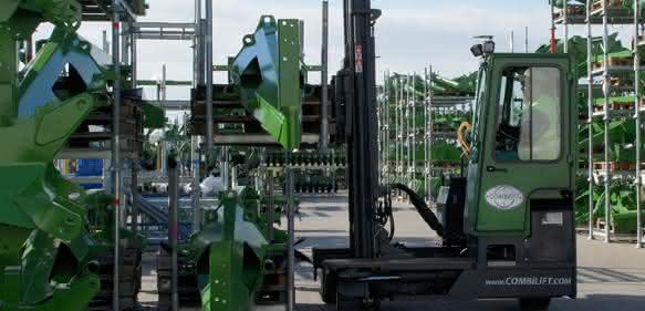 Combilift rüstet Landmaschinenproduktion mit Staplern aus: Iren-Kraft für die Centauren