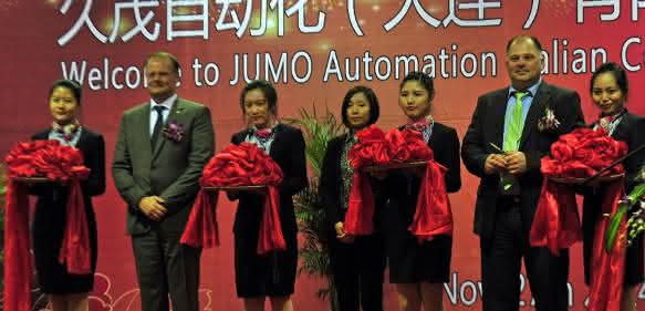 Schlüsselübergabe Jumo in China