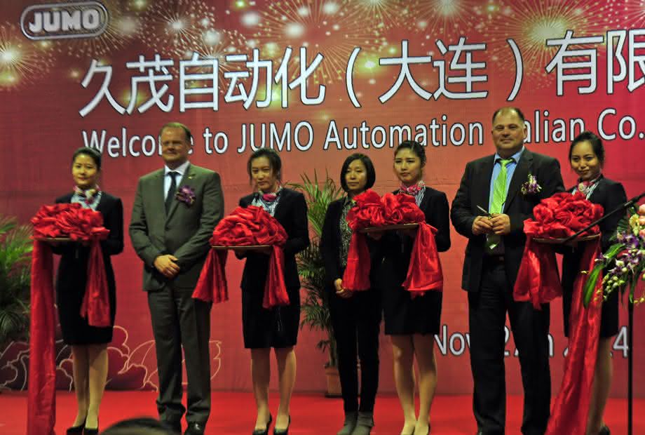 Schlüsselübergabe Jumo in China