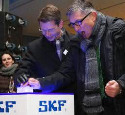 Sebastian Remelé (links) und Manfred E. Neubert