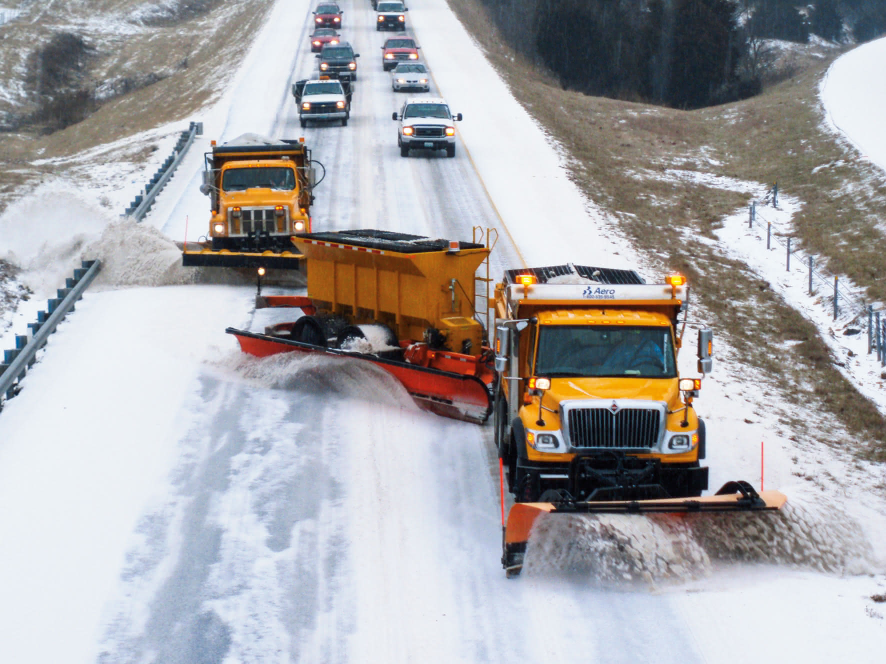 Der Schnee kann kommen: Aus eins mach zwei