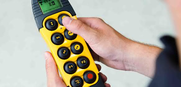 Funksteuerung für Krane: Störungsfreie Koexistenz