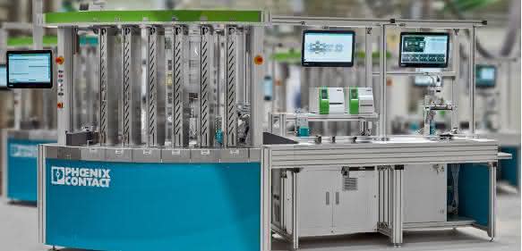 Industrie 4.0-Demonstrator von Phoenix Contact Industrie 4.0-Demonstrator von Phoenix Contact
